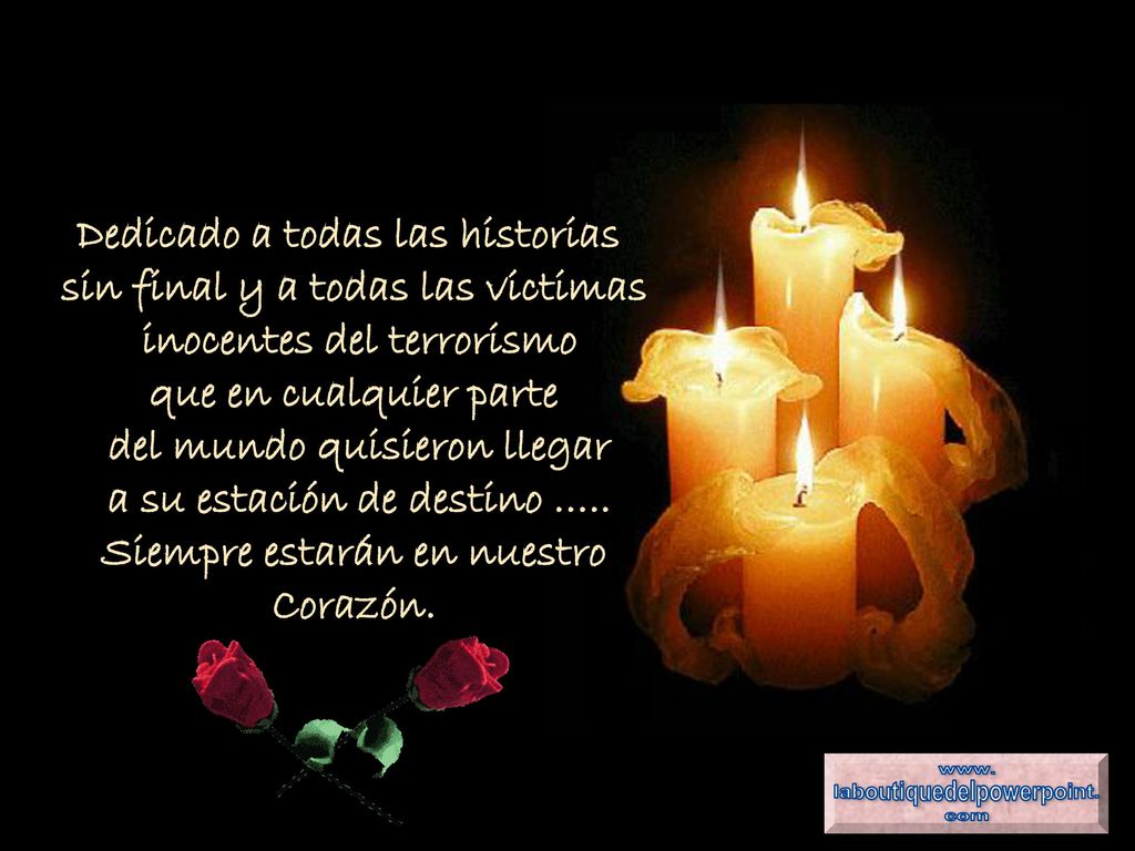 Dedicado a todas las historias sin final y a todas las victimas
