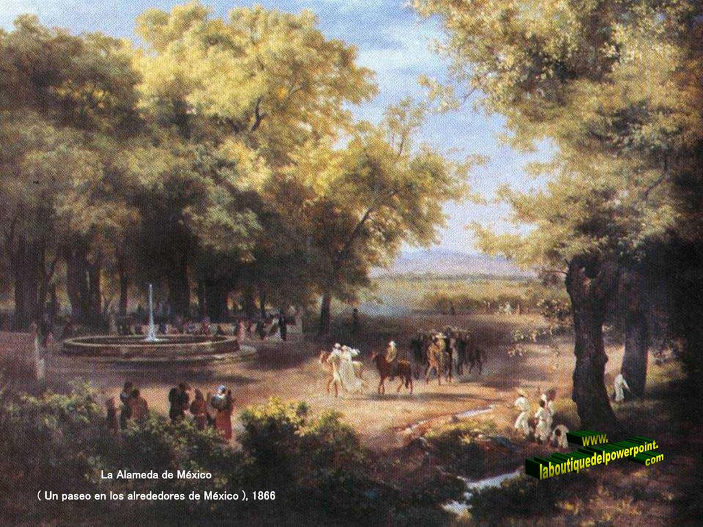 ( Un paseo en los alrededores de México ), 1866