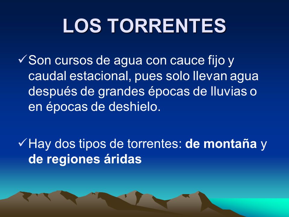 LOS TORRENTES