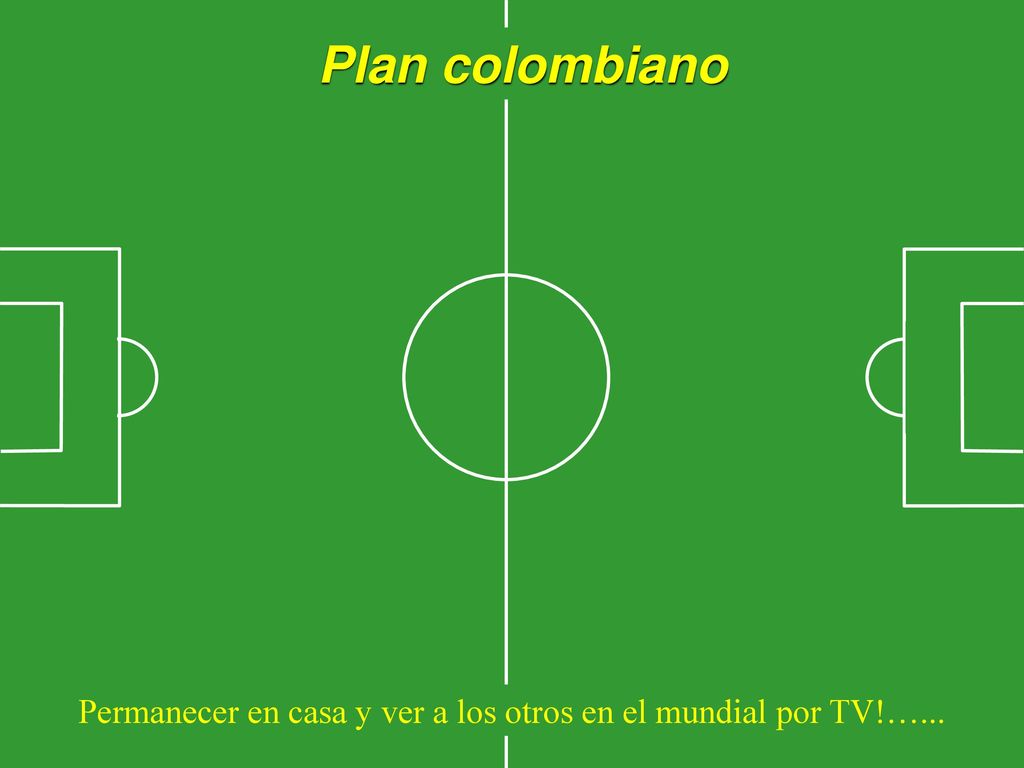 Permanecer en casa y ver a los otros en el mundial por TV!…...