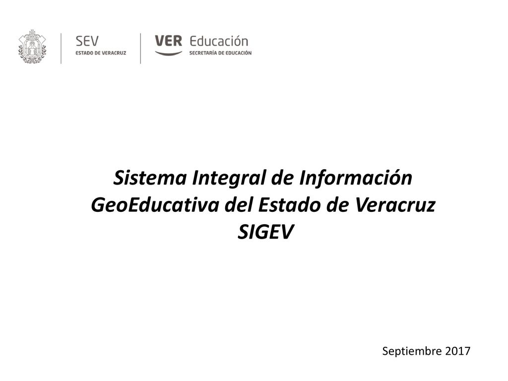 Sistema Integral de Información GeoEducativa del Estado de Veracruz