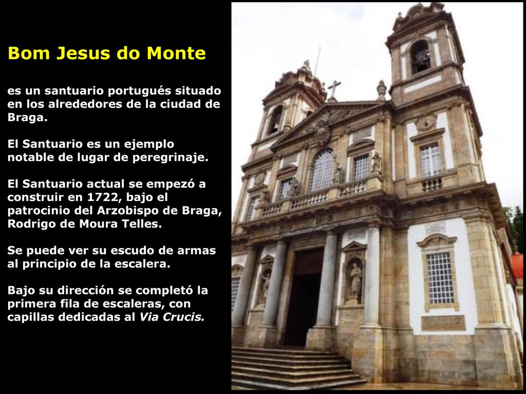 Bom Jesus do Monte es un santuario portugués situado en los alrededores de la ciudad de Braga.