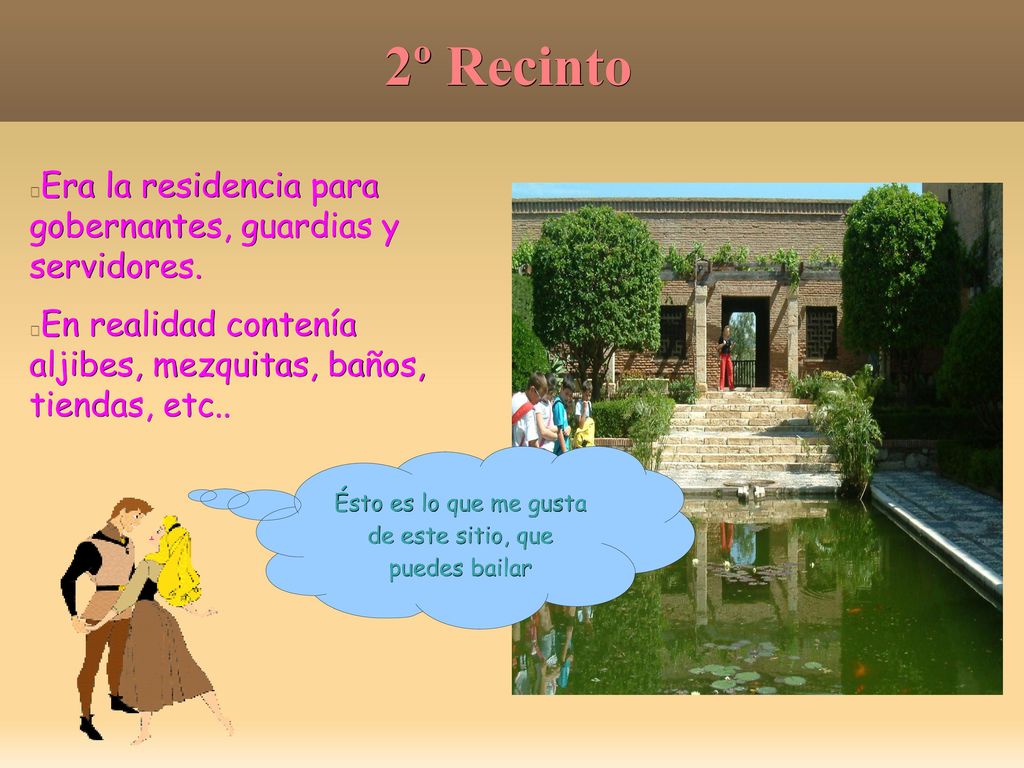2º Recinto Era la residencia para gobernantes, guardias y servidores.