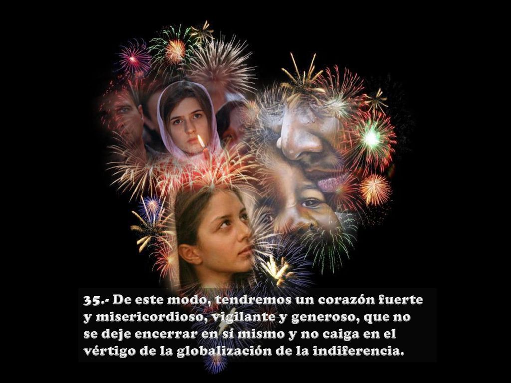 34.- Por esto, queridos hermanos y hermanas, deseo orar con vosotros a Cristo en esta Cuaresma: Fac cor mostrar secundum Cor tuum : Haz nuestro corazón semejante al tuyo (Súplica de las Letanías al Sagrado Corazón de Jesús).