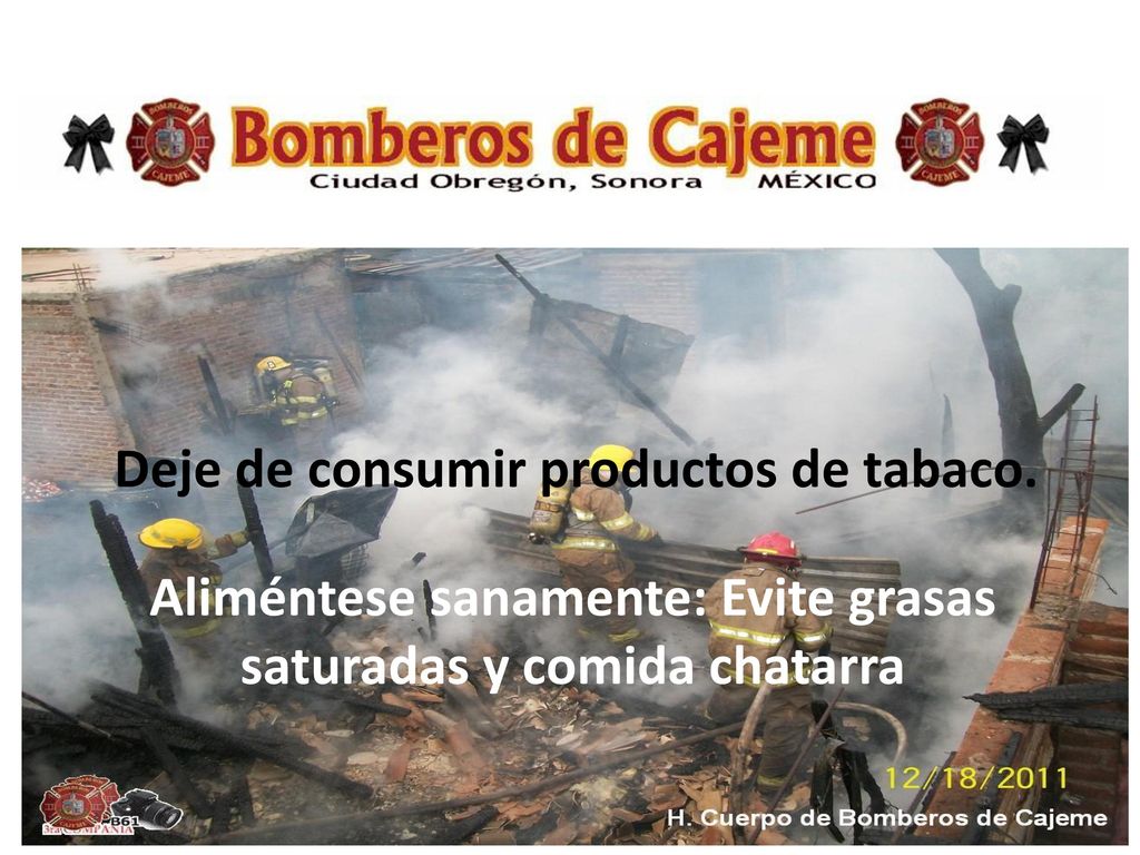Deje de consumir productos de tabaco.