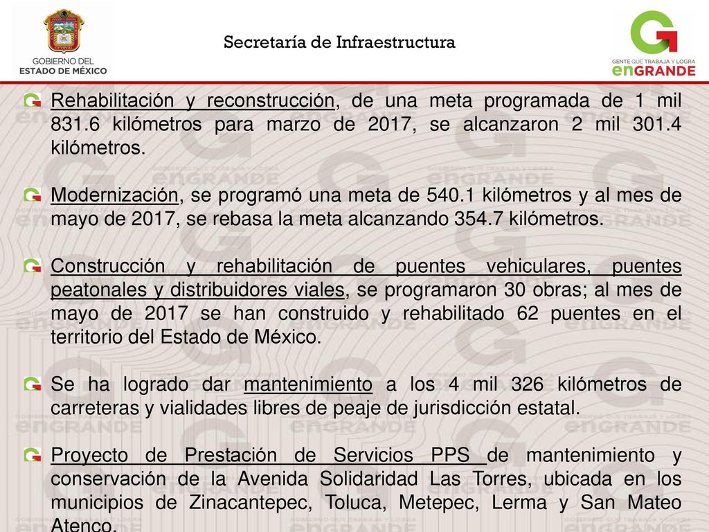 Rehabilitación y reconstrucción, de una meta programada de 1 mil 831