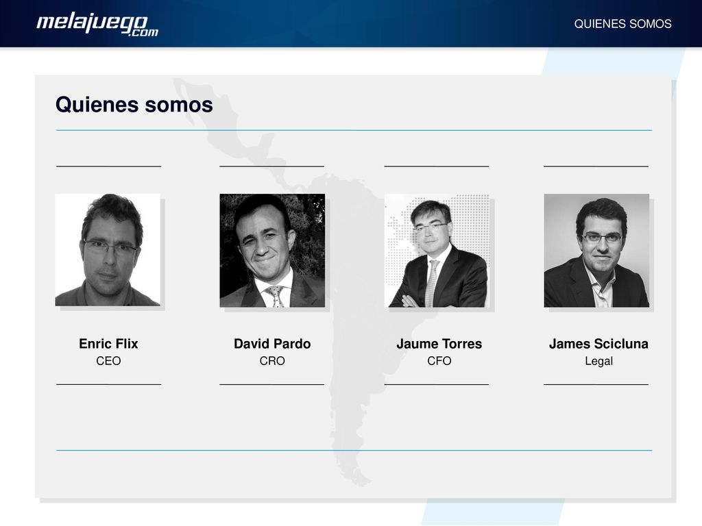 Quienes somos Enric Flix David Pardo Jaume Torres James Scicluna 13 13