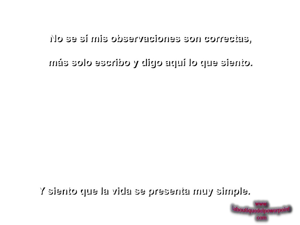 No se sí mis observaciones son correctas,