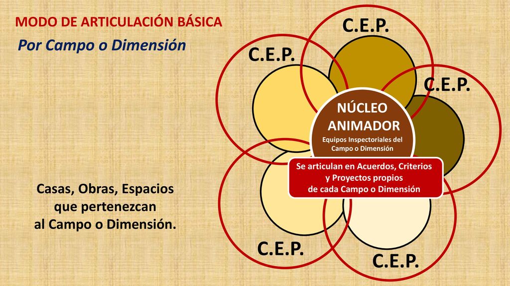 C.E.P. C.E.P. C.E.P. C.E.P. C.E.P. Por Campo o Dimensión