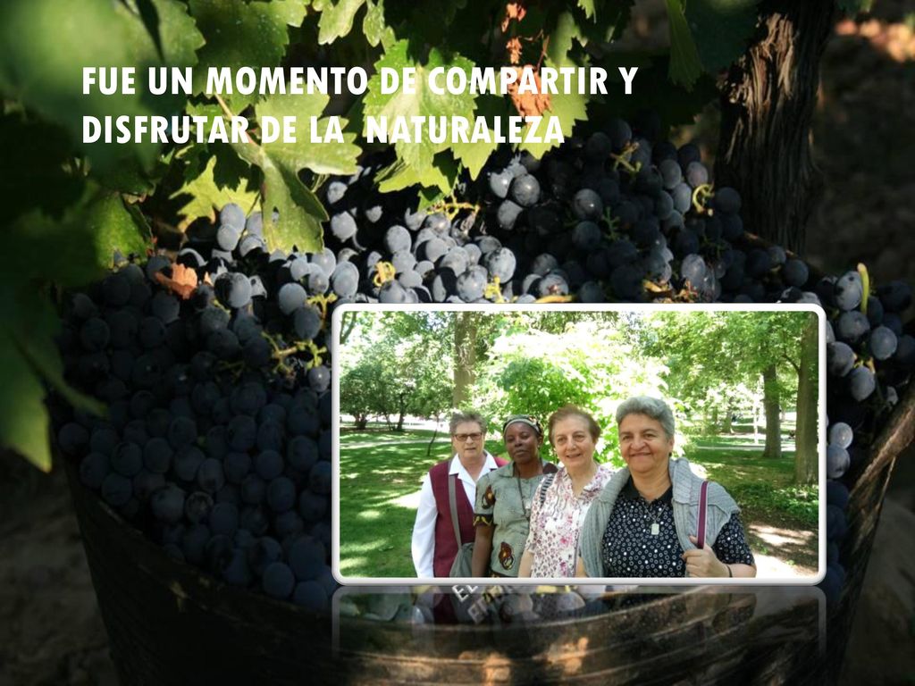 FUE UN MOMENTO DE COMPARTIR Y DISFRUTAR DE LA NATURALEZA