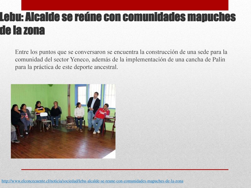 Lebu: Alcalde se reúne con comunidades mapuches de la zona