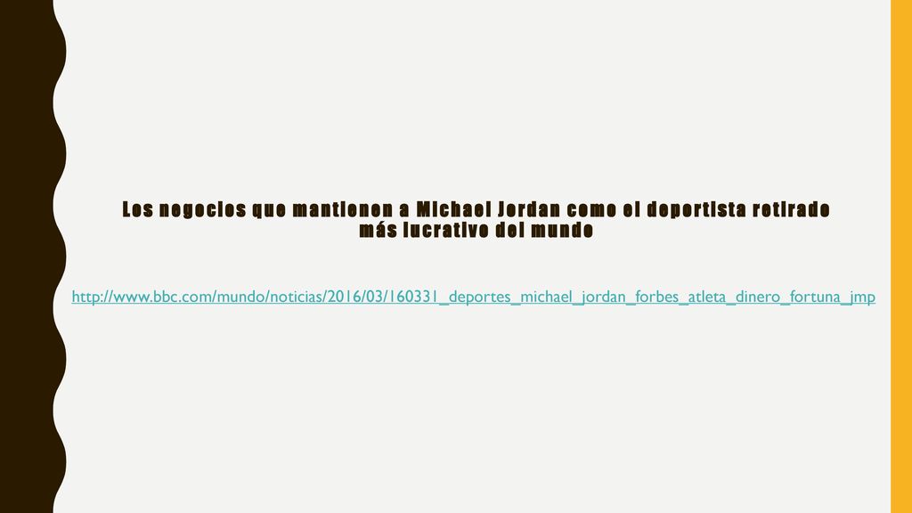 Los negocios que mantienen a Michael Jordan como el deportista retirado más lucrativo del mundo