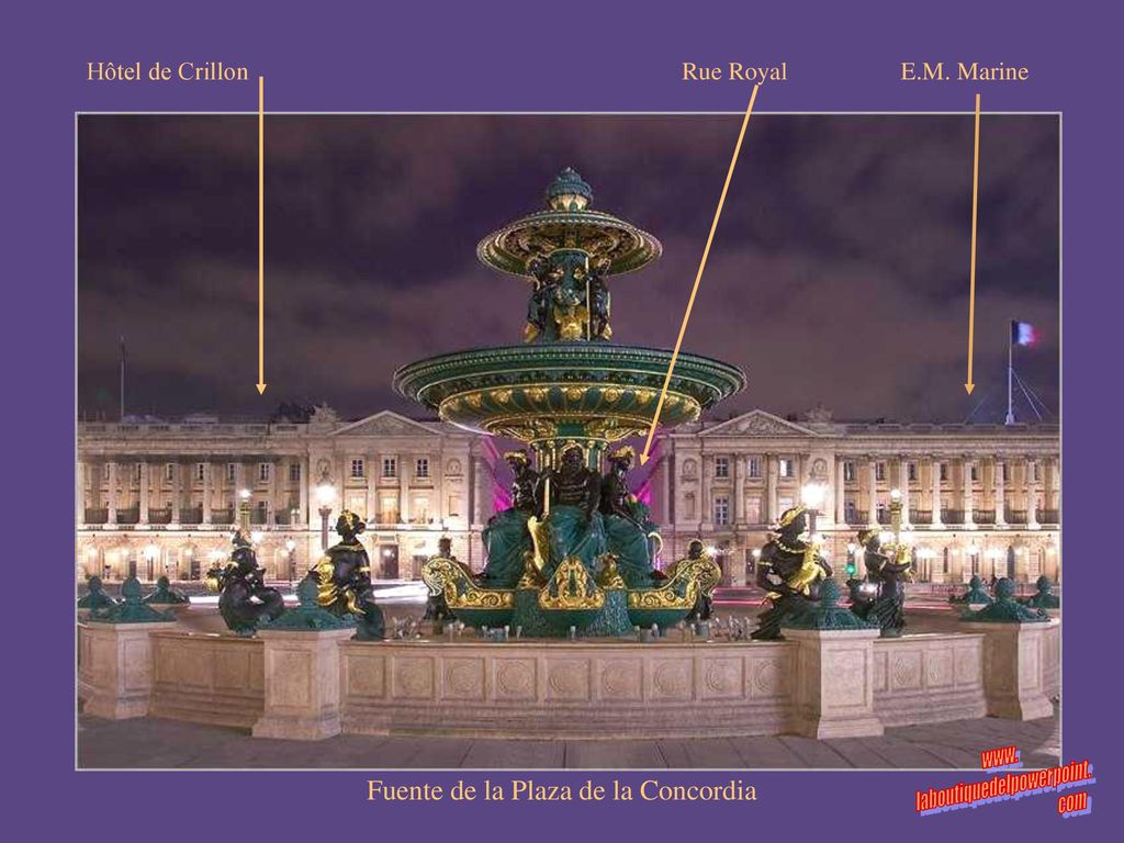 Fuente de la Plaza de la Concordia