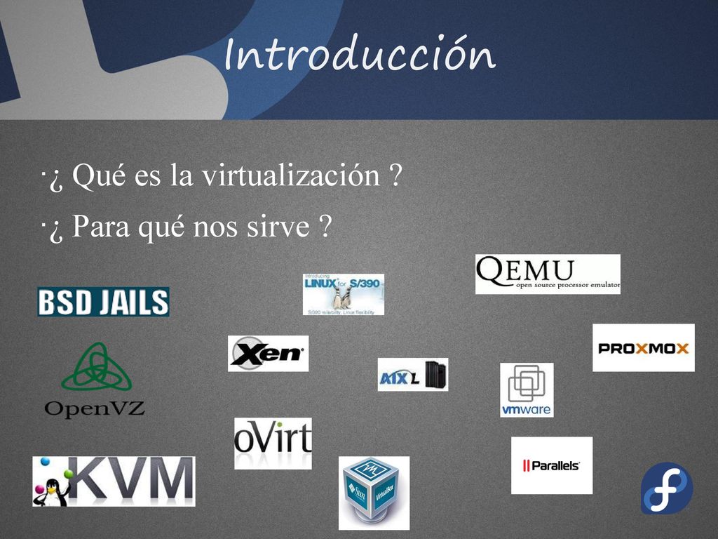 Introducción ¿ Qué es la virtualización ¿ Para qué nos sirve