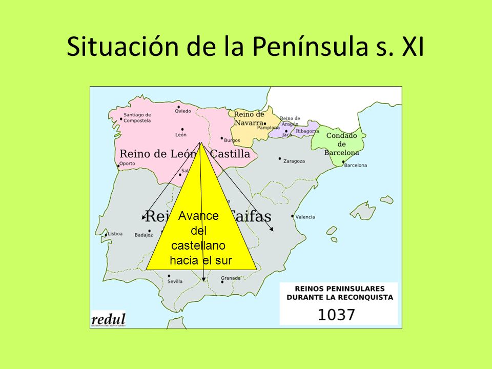 Situación de la Península s. XI