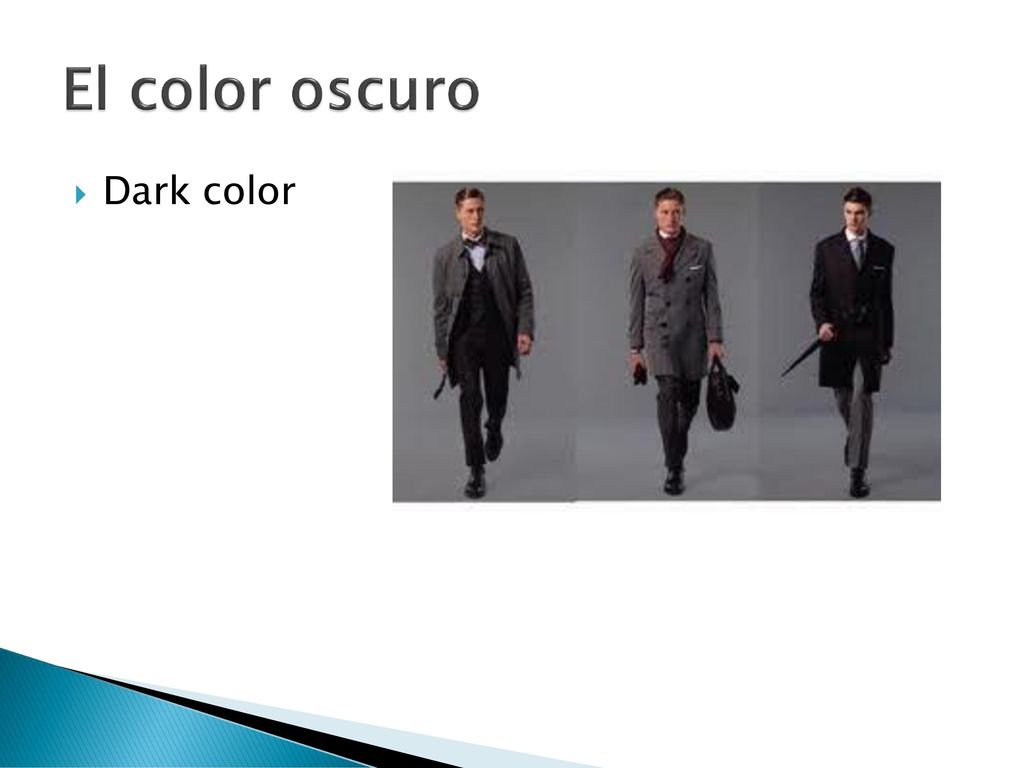 El color oscuro Dark color