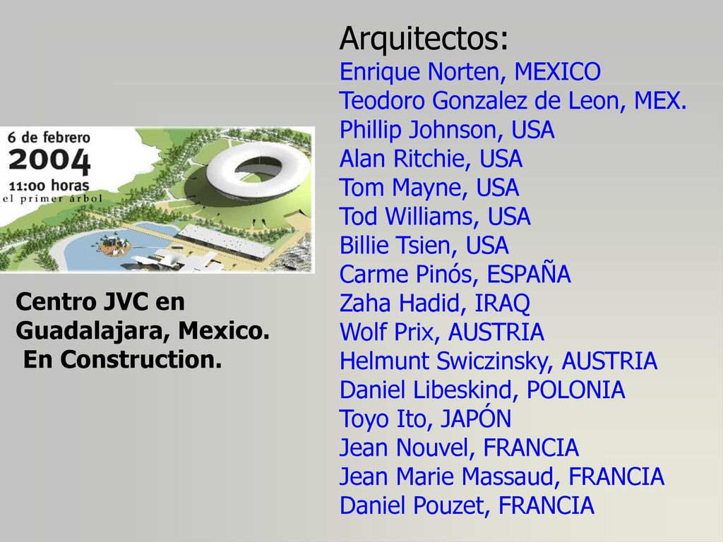 Arquitectos: Enrique Norten, MEXICO Teodoro Gonzalez de Leon, MEX.