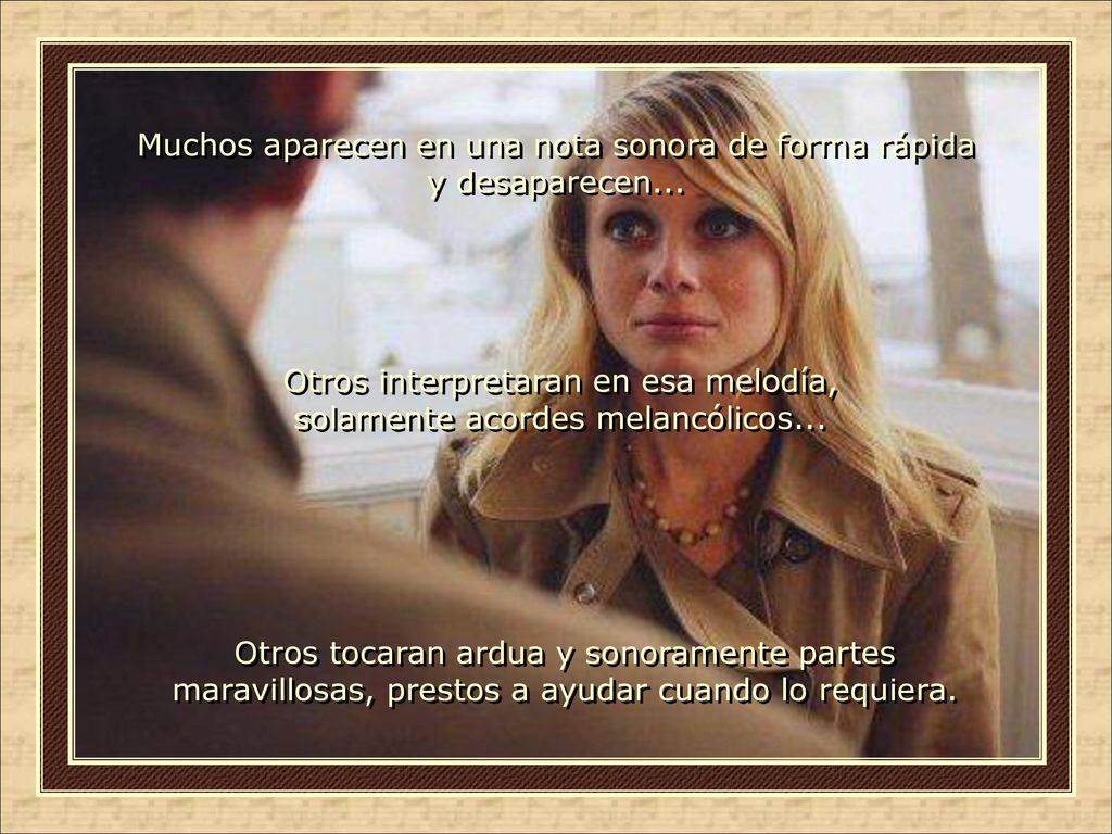 Muchos aparecen en una nota sonora de forma rápida y desaparecen...