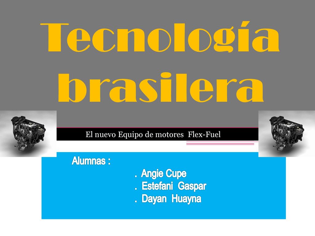 Tecnología brasilera Alumnas : . Angie Cupe . Estefani Gaspar