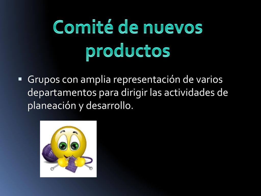 Comité de nuevos productos