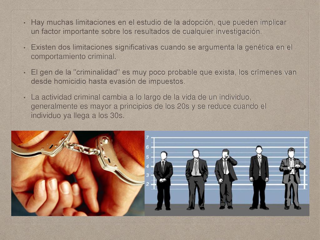 Hay muchas limitaciones en el estudio de la adopción, que pueden implicar un factor importante sobre los resultados de cualquier investigación.