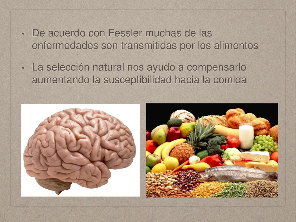 De acuerdo con Fessler muchas de las enfermedades son transmitidas por los alimentos