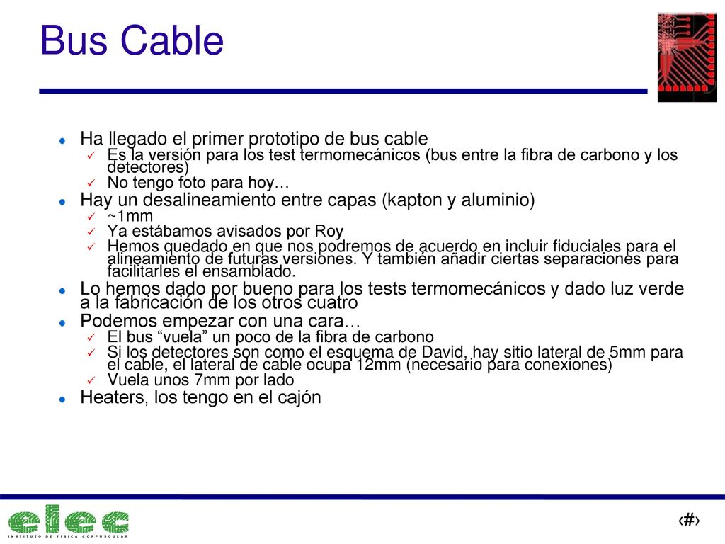 Bus Cable Ha llegado el primer prototipo de bus cable