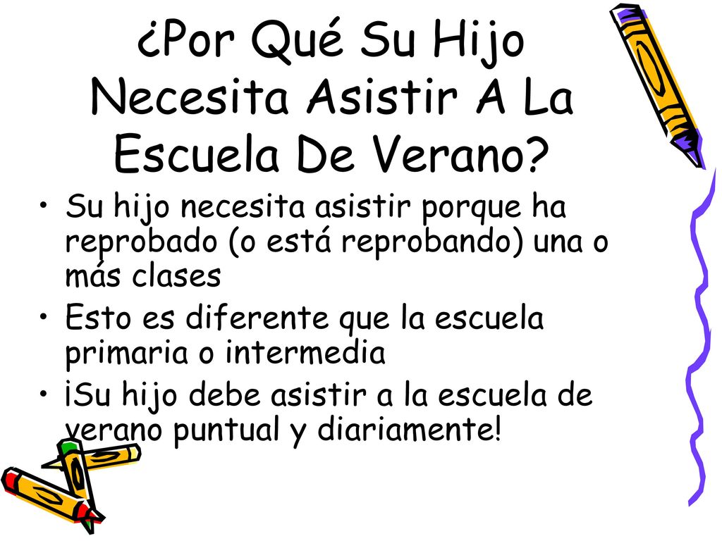 ¿Por Qué Su Hijo Necesita Asistir A La Escuela De Verano