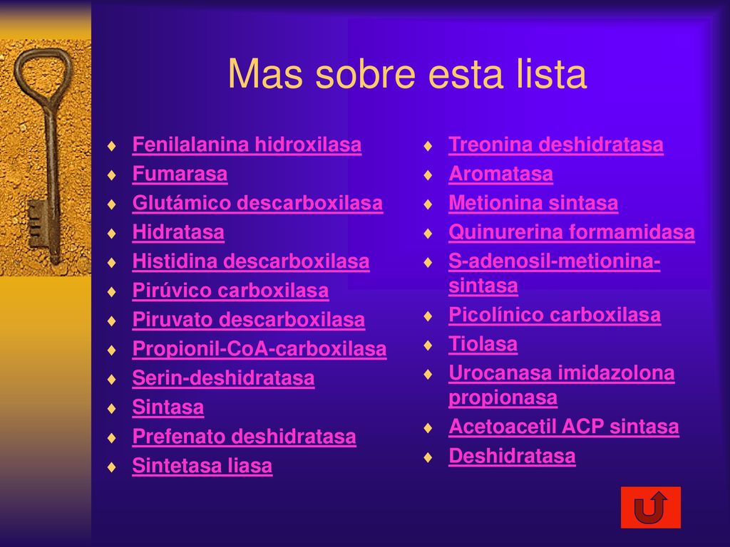 Mas sobre esta lista Fenilalanina hidroxilasa Fumarasa