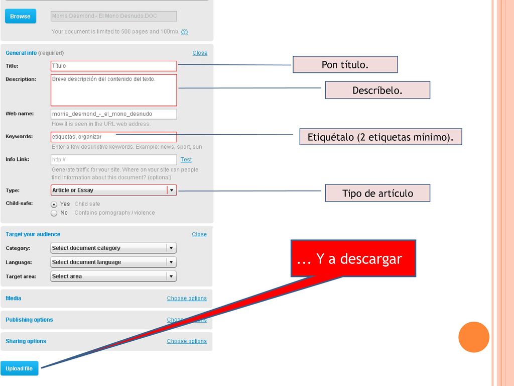 Etiquétalo (2 etiquetas mínimo).