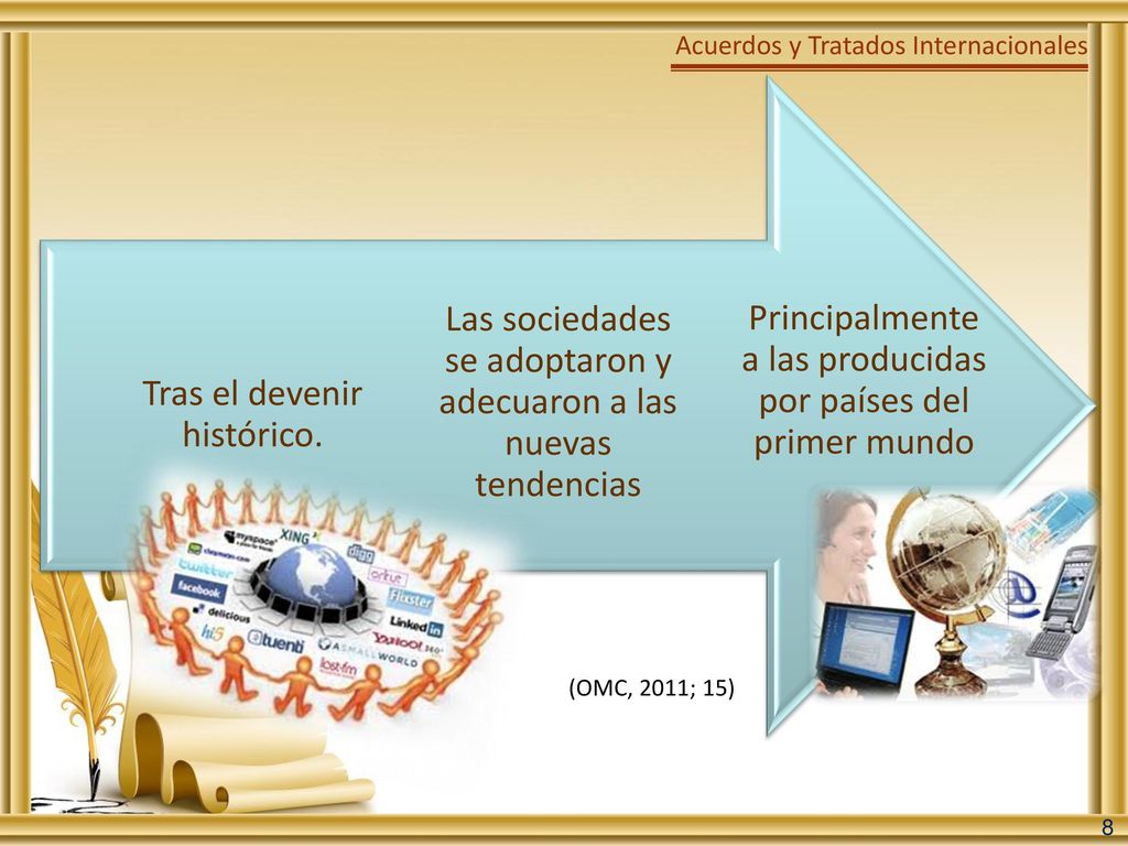 Principalmente a las producidas por países del primer mundo