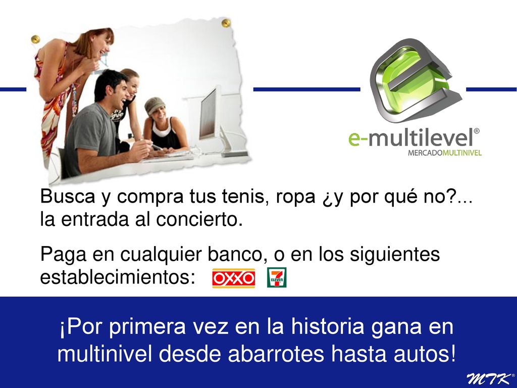 Busca y compra tus tenis, ropa ¿y por qué no ... la entrada al concierto.