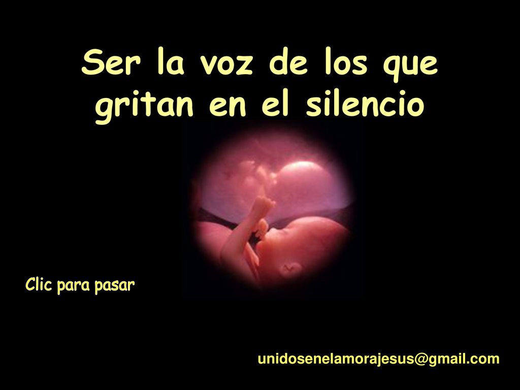 Ser la voz de los que gritan en el silencio