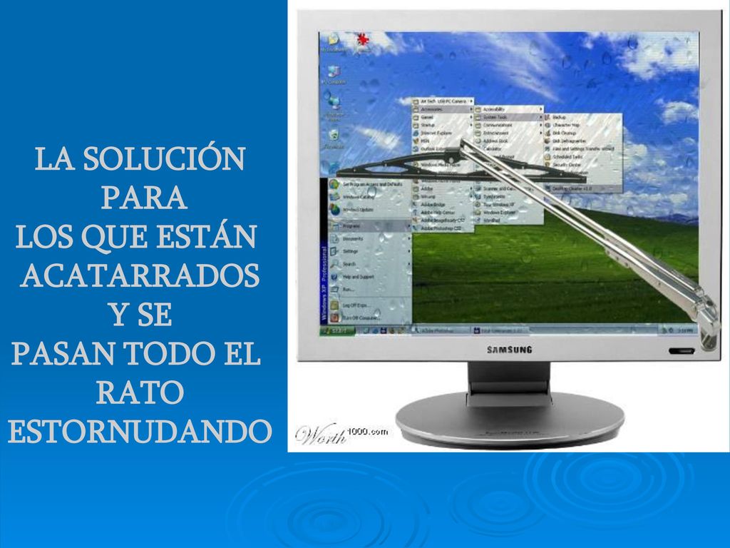 LA SOLUCIÓN PARA LOS QUE ESTÁN ACATARRADOS Y SE PASAN TODO EL RATO ESTORNUDANDO