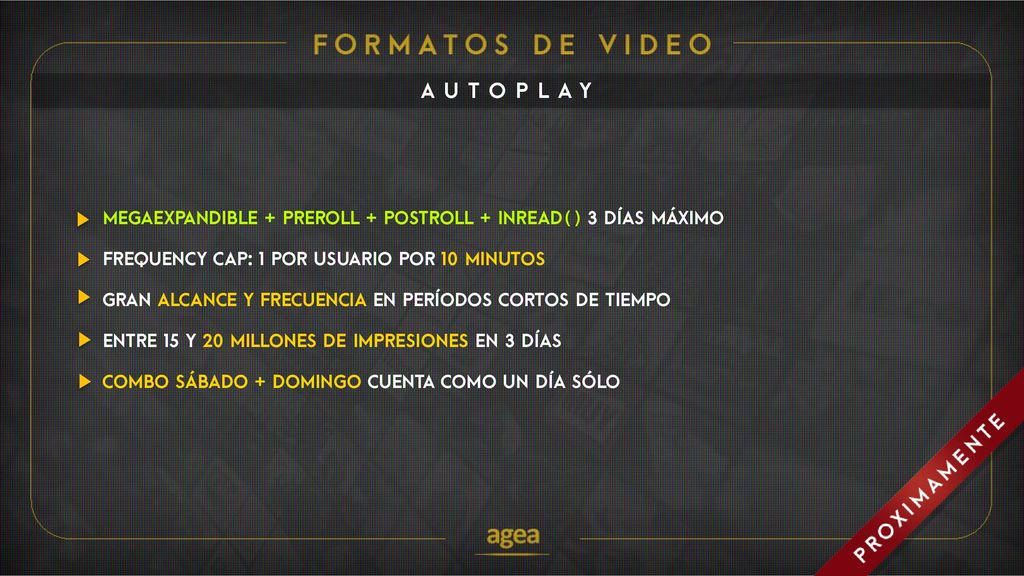 autoplay Megaexpandible + preroll + postroll + inread 3 días máximo ()