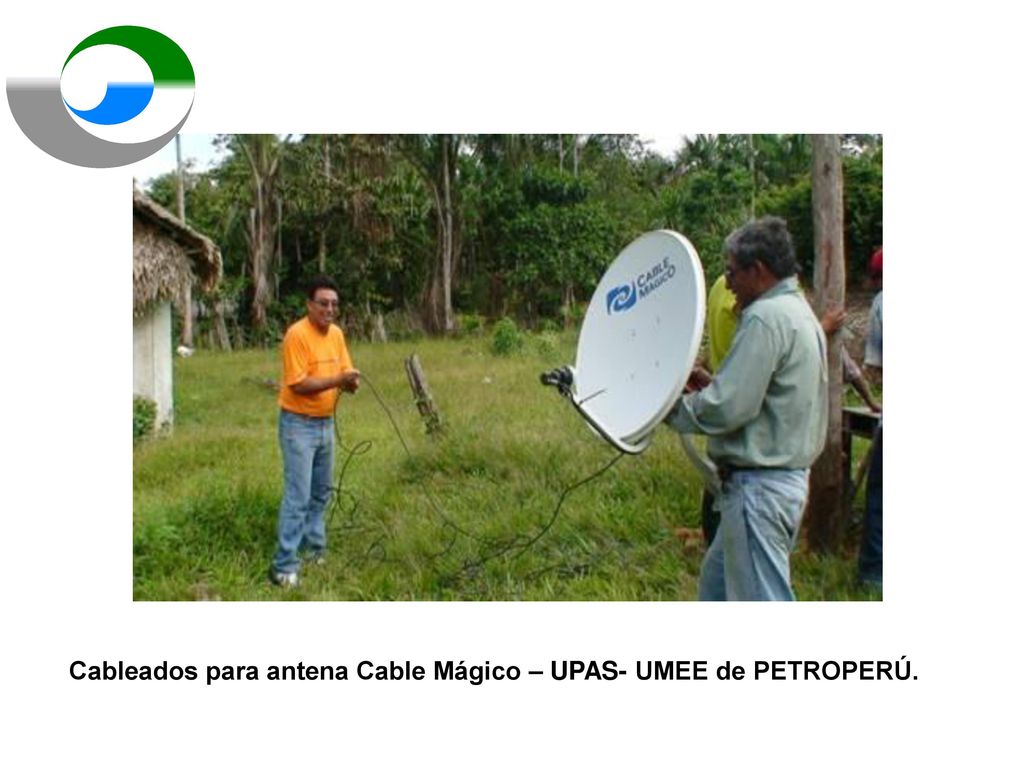 Cableados para antena Cable Mágico – UPAS- UMEE de PETROPERÚ.