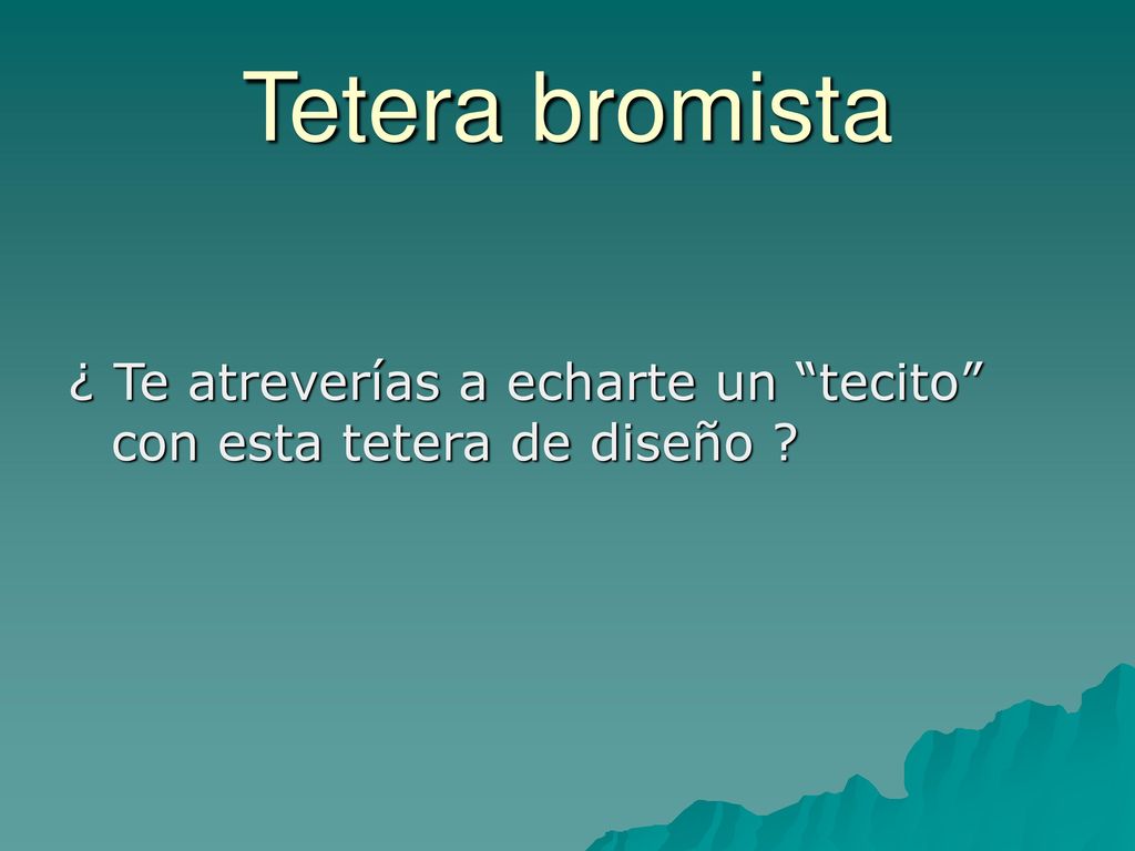 Tetera bromista ¿ Te atreverías a echarte un tecito con esta tetera de diseño