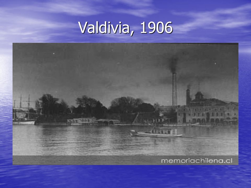 Valdivia, 1906