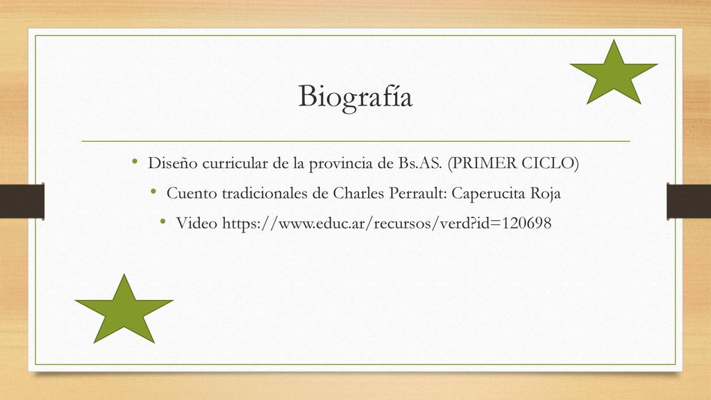Biografía Diseño curricular de la provincia de Bs.AS. (PRIMER CICLO)