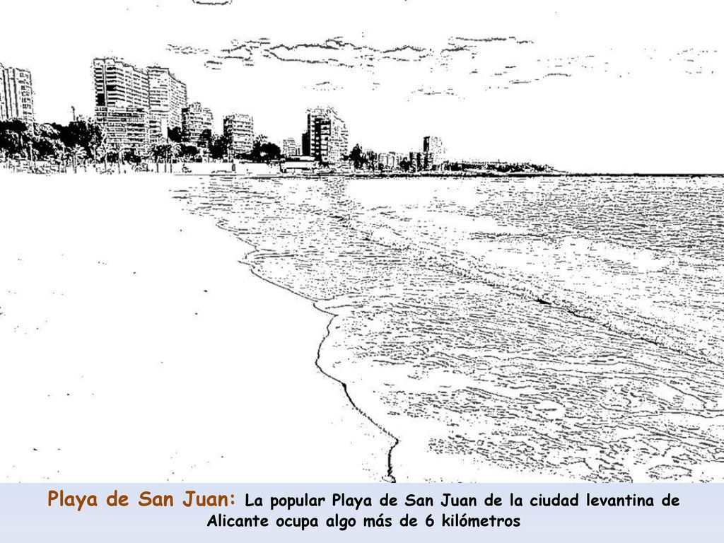 Playa de San Juan: La popular Playa de San Juan de la ciudad levantina de Alicante ocupa algo más de 6 kilómetros