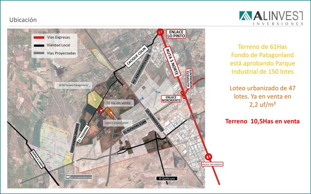 Fondo de Patagonland está aprobando Parque Industrial de 150 lotes