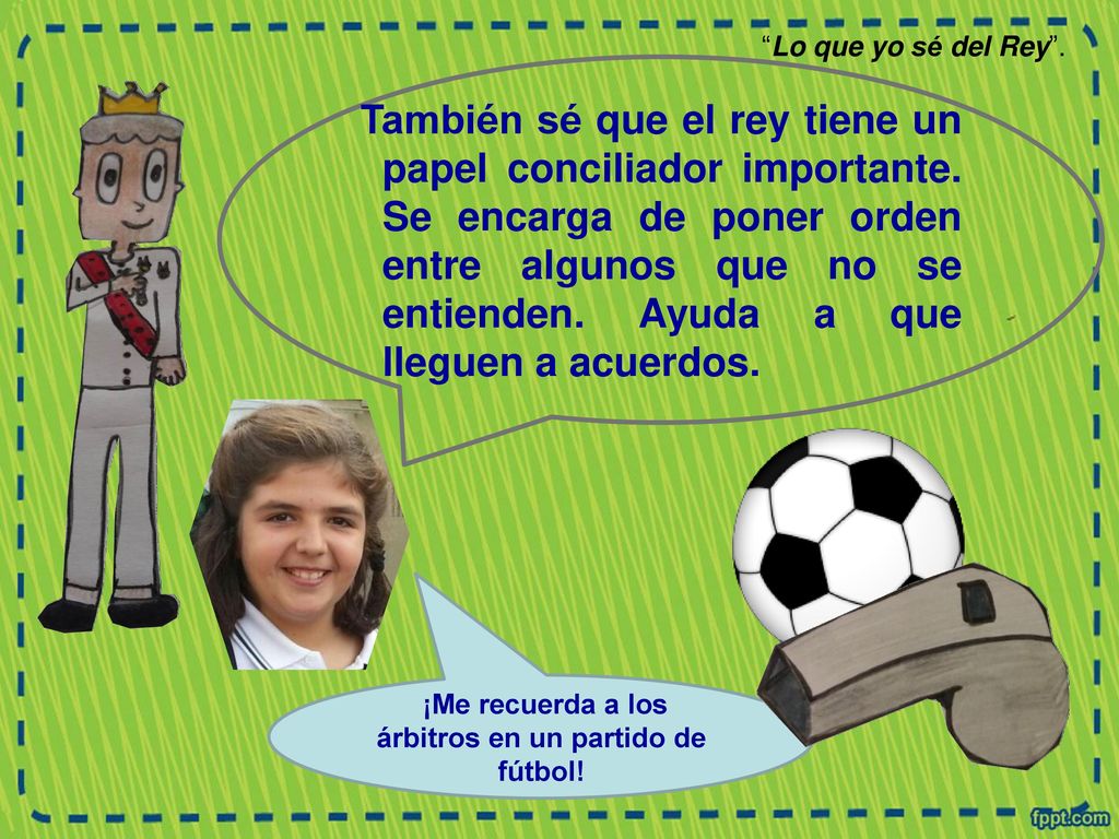 ¡Me recuerda a los árbitros en un partido de fútbol!
