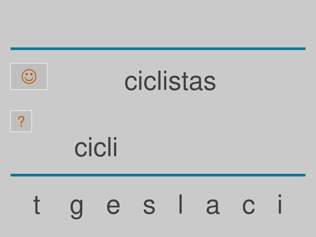  ciclistas cicli t g e s l a c i
