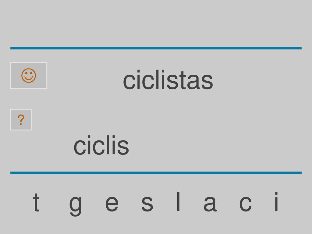  ciclistas ciclis t g e s l a c i