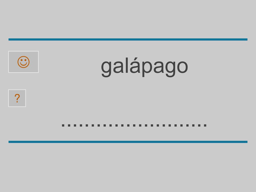  galápago a á c l g p b o