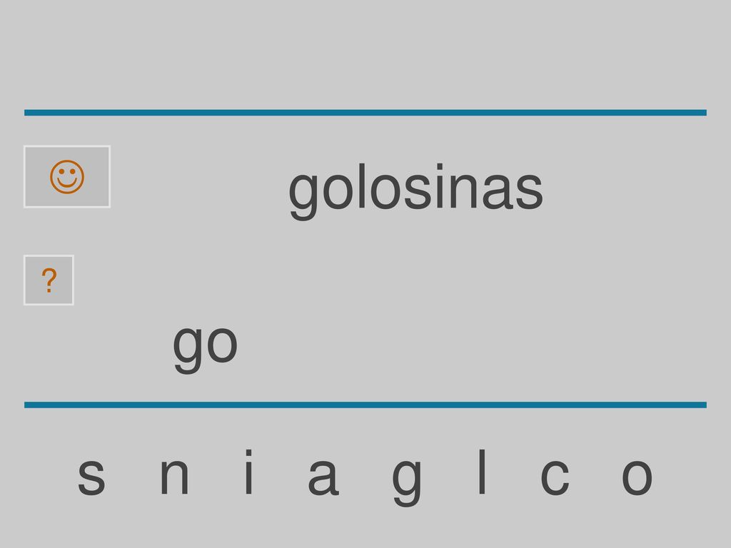  golosinas go s n i a g l c o