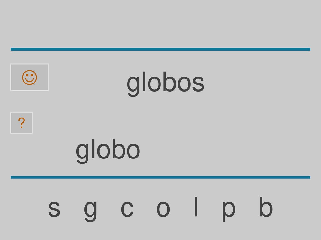  globos globo s g c o l p b