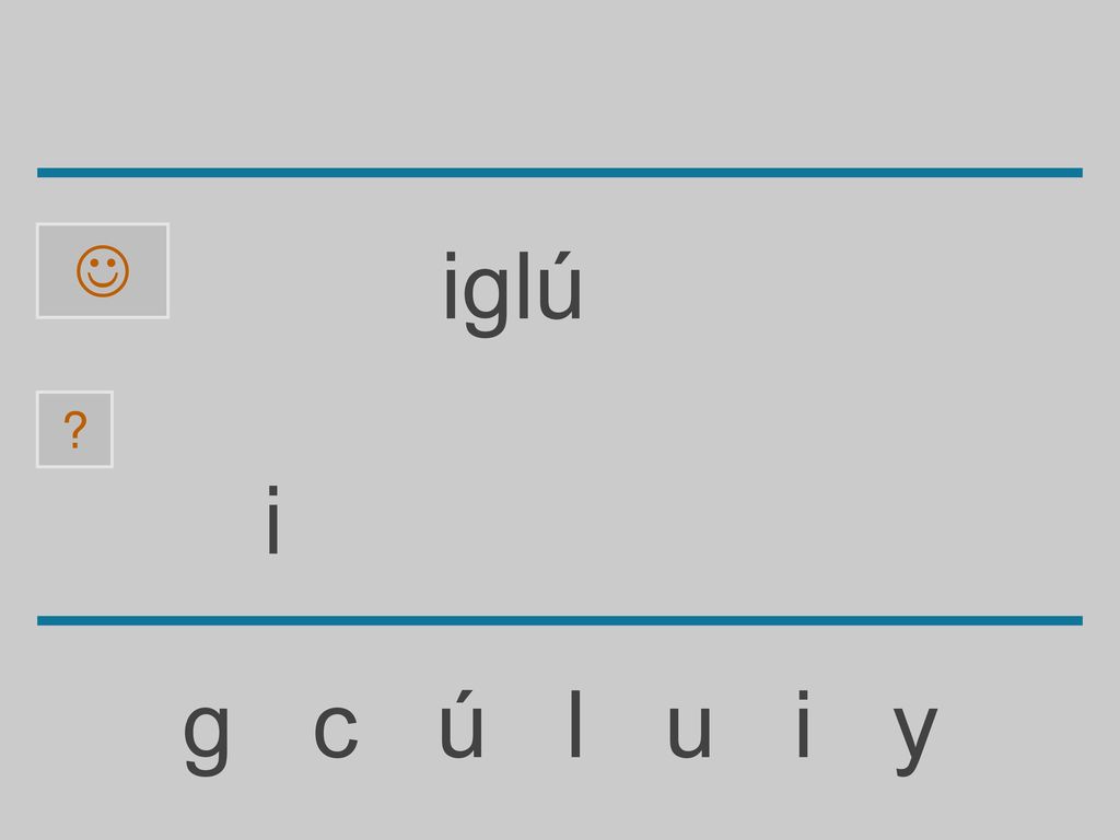  iglú i g c ú l u i y