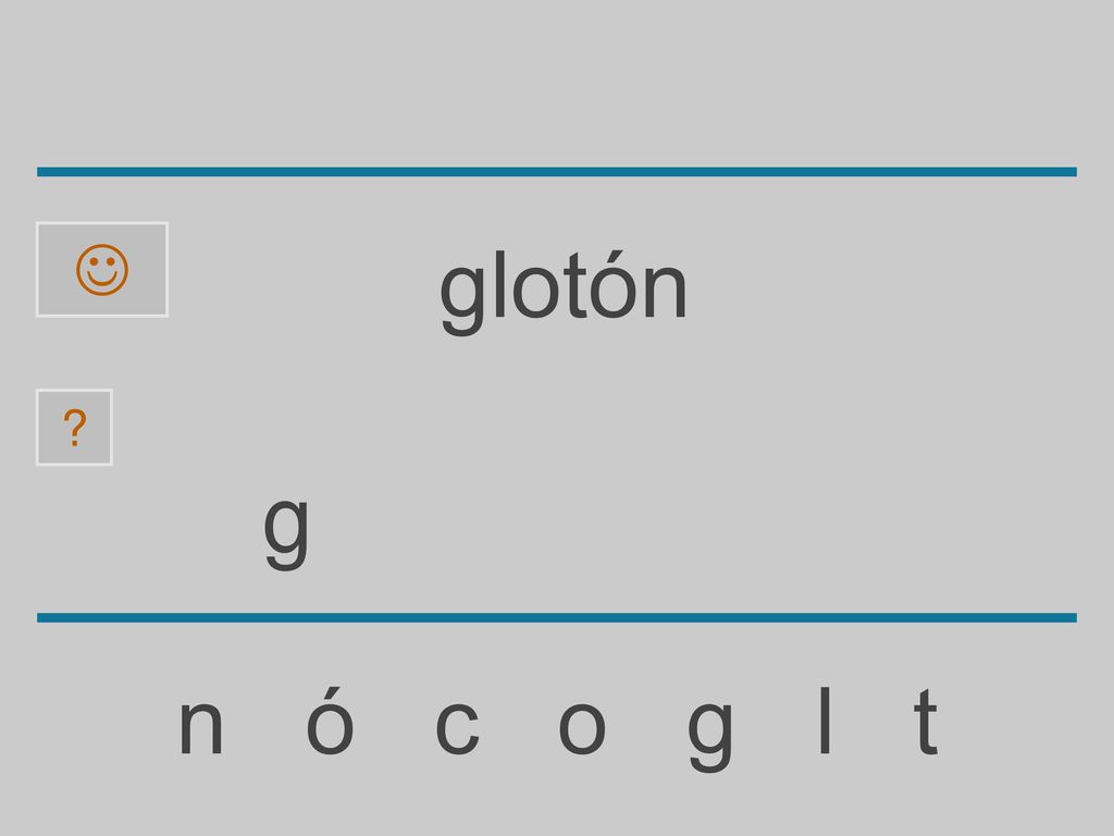  glotón g n ó c o g l t