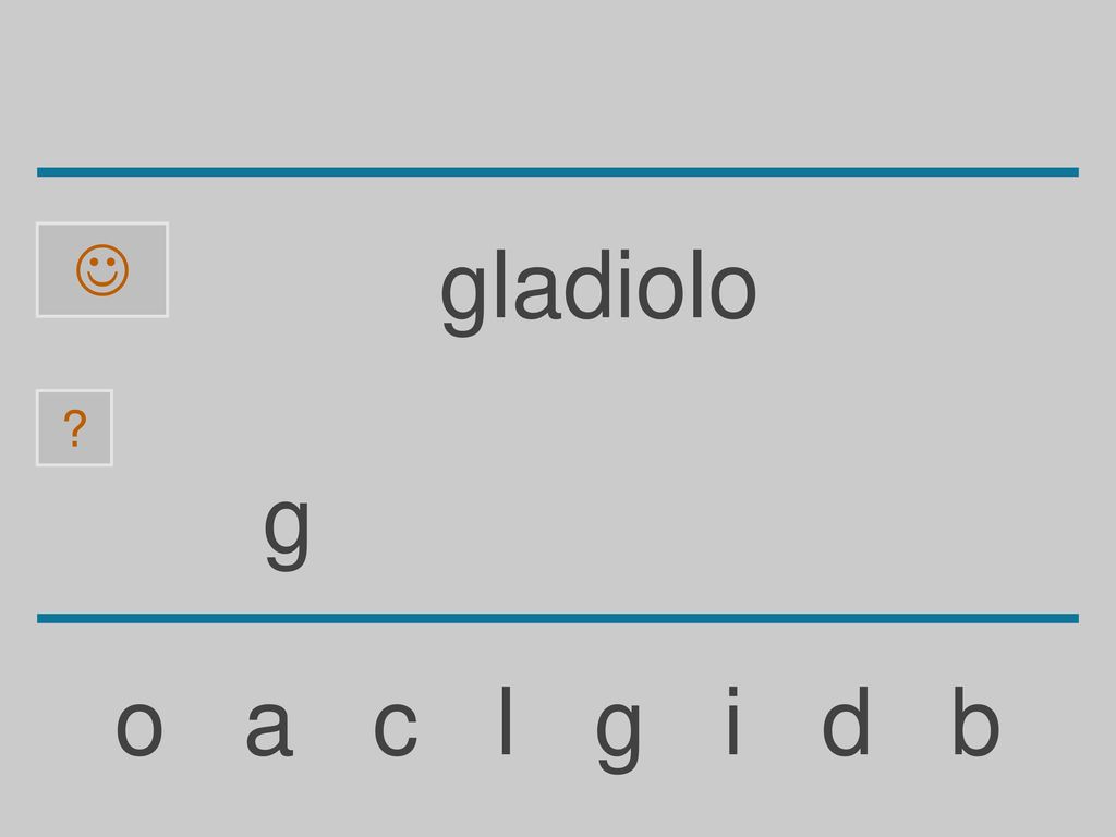  gladiolo g o a c l g i d b